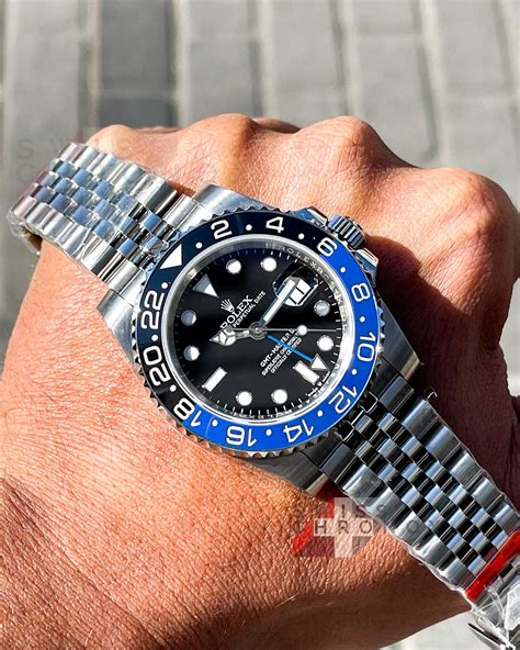 batman rolex jubilee|Rolex GMT.